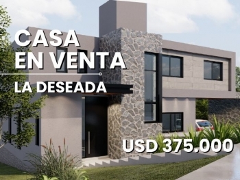 CASA EN VENTA 3 DORMITORIOS A ESTRENAR COUNTRY LA DESEADA